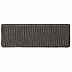 Stair Mats Self-adhesive Sisal-Look 15 pcs 65x21x4 cm Anthracite