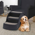 Folding 3-Step Dog Stairs 50X38X38 Cm Plastic