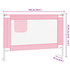Toddler Safety Bed Rail Fabric