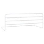 Toddler Safety Bed Rail White (76-137)X55 Cm Iron