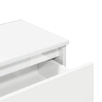 Bedside Cabinet High Gloss White 40x30x39 cm Engineered Wood