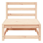 3 Piece Garden Lounge Set Solid Pinewood