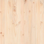 3 Piece Garden Lounge Set Solid Pinewood