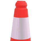 Reflective Traffic Cones With Heavy Bases 4 Pcs