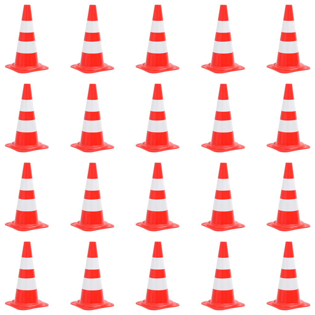 Chain Cone Set With 10 M Chain Red And White