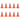 5 Pop-Up Traffic Cones 42 Cm