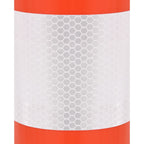 Traffic Control Bollards 2 Pcs With Chain 75 Cm Pe