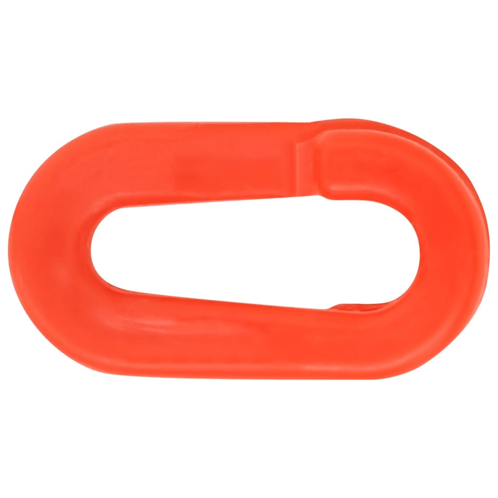 Traffic Control Bollards 4 Pcs With Chain 75 Cm Pe