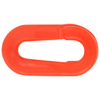 Traffic Control Bollards 4 Pcs With Chain 75 Cm Pe