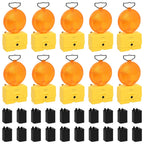 Construction Site Lights 10 Pcs With Batteries 18X8X37 Cm