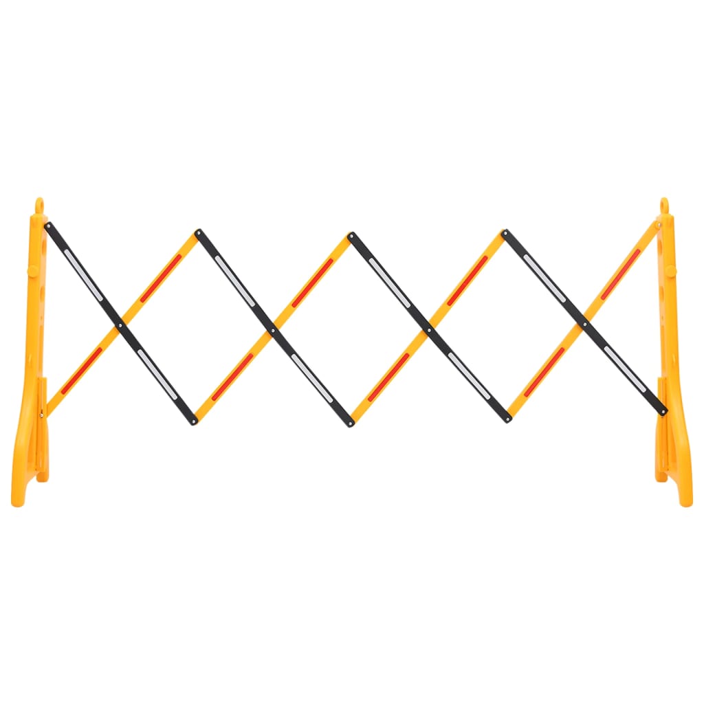 Folding Traffic Barrier Yellow And Black