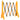 Folding Traffic Barrier Yellow And Black