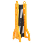 Folding Traffic Barrier Yellow And Black