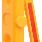 Folding Traffic Barrier Yellow And Black