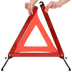 Traffic Warning Triangles 4 Pcs Red 56.5X36.5X44.5Cm