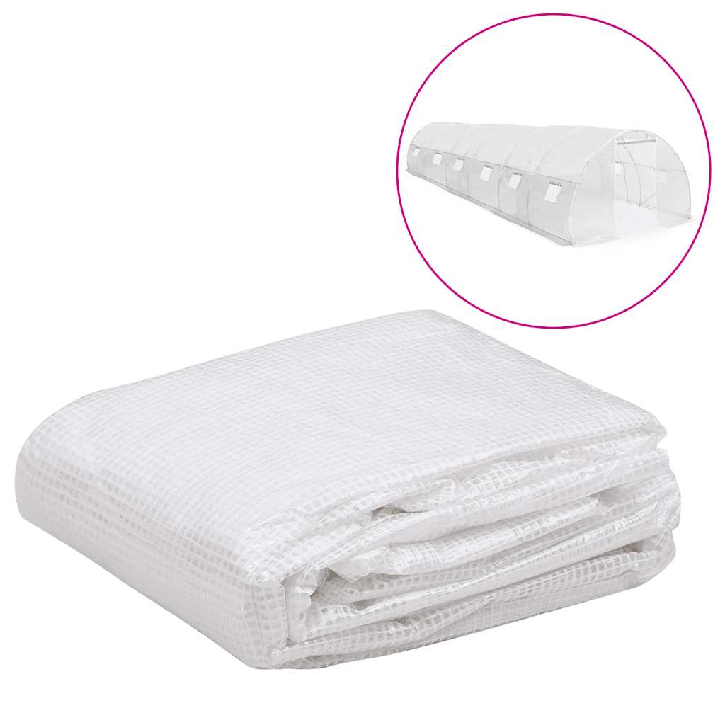 Greenhouse Replacement Cover (27 m²) 3x9x2 m Transparent