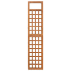 3-Panel Room Divider/Trellis Solid Fir Wood 121x180.5 cm