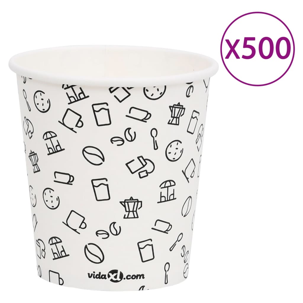Coffee Paper Cups 250 Pcs