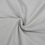 2-Seater Stretch Couch Slipcover Grey Polyester Jersey