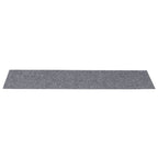 Stair Mats Self-adhesive 15 pcs 76x20 cm Light Grey Rectangular