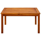 Garden Coffee Table 85x85x45 cm Solid Acacia Wood