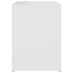Bed Cabinets 2 pcs White 40x30x40 cm Engineered Wood