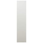Office Cabinet Light Grey 90x40x180 cm Steel