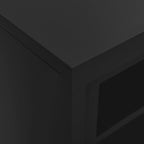 Sliding Door Cabinet Anthracite 90x40x90 cm Steel