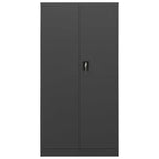 Locker Cabinet Anthracite 90x40x180 cm Steel
