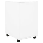 Mobile File Cabinet White 39x45x67 cm Steel