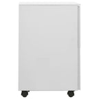 Mobile File Cabinet Light Grey 39x45x67 cm Steel
