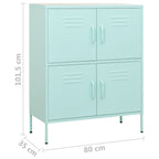 Storage Cabinet Mint 80x35x101.5 cm Steel