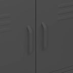 Storage Cabinet Anthracite 80x35x101.5 cm Steel