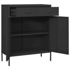 Storage Cabinet Anthracite 80x35x101.5 cm Steel