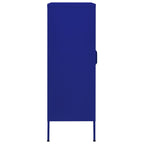 Storage Cabinet Navy Blue 80x35x101.5 cm Steel