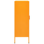 Storage Cabinet Mustard Yellow 80x35x101.5 cm Steel