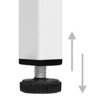 Storage Cabinet White 42.5x35x101.5 cm Steel