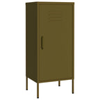 Storage Cabinet Olive Green 42.5x35x101.5 cm Steel