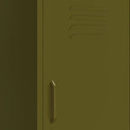 Storage Cabinet Olive Green 42.5x35x101.5 cm Steel
