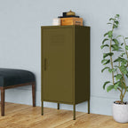Storage Cabinet Olive Green 42.5x35x101.5 cm Steel