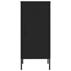 Storage Cabinet Black 42.5x35x101.5 cm Steel