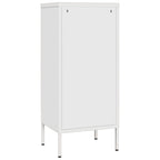 Storage Cabinet White 42.5x35x101.5 cm Steel