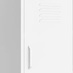 Storage Cabinet White 42.5x35x101.5 cm Steel