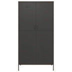 Wardrobe Anthracite 90x50x180 cm Steel