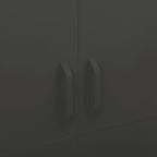 Wardrobe Anthracite 90x50x180 cm Steel