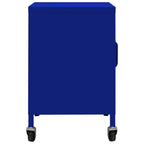 Storage Cabinet Navy Blue 60x35x56 cm Steel