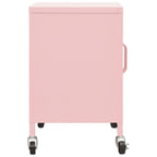 Storage Cabinet Pink 60x35x56 cm Steel