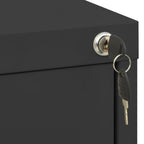Filing Cabinet Anthracite 46x62x102.5 cm Steel