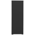 Filing Cabinet Anthracite 90x46x134 cm Steel