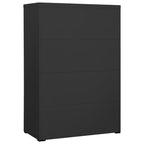 Filing Cabinet Anthracite 90x46x134 cm Steel